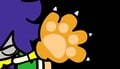 Leo changing his hands into lion paws