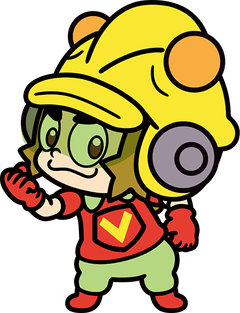 Artwork of 9-Volt from WarioWare: Get It Together!
