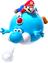 Mario on Blimp Yoshi from Super Mario Galaxy 2