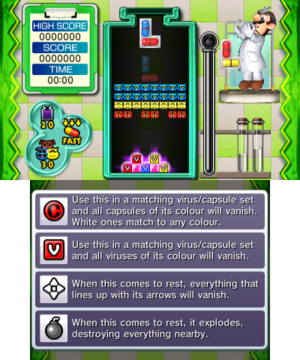 Advanced Stage 4 of Miracle Cure Laboratory in Dr. Mario: Miracle Cure