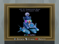 Garage Gallery in Super Duel Mode from Mario Party 5