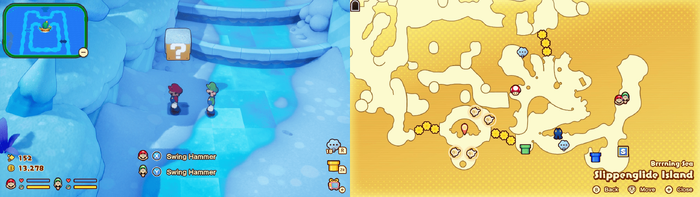 27th block in Slippenglide Island from Mario & Luigi: Brothership