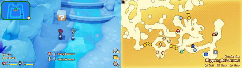 27th block in Slippenglide Island from Mario & Luigi: Brothership