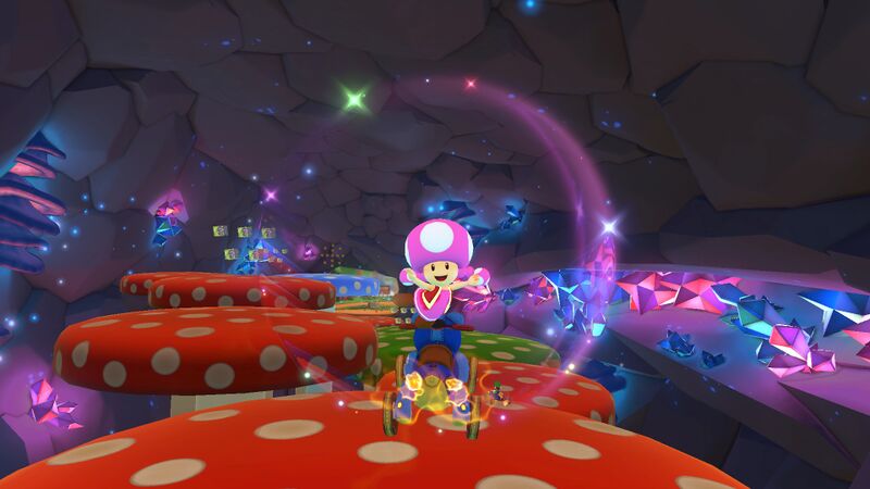 File:MK8DX-Toadette-Tricking-in-Wii Mushroom Gorge.jpg