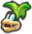 Iggy Koopa's head icon in Mario Kart 8 Deluxe.