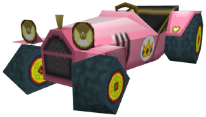 The model of the Royale from Mario Kart DS