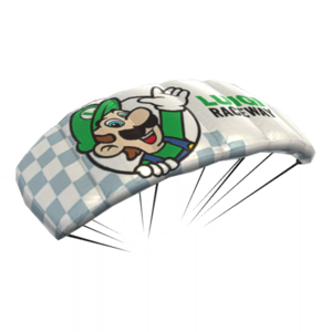 Luigi Parafoil from Mario Kart Tour