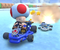 The icon of the Toad Cup challenge from the 2020 Yoshi Tour and the Morton Cup challenge from the Frost Tour in Mario Kart Tour.