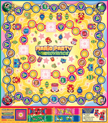 The Bonus Board that comes packaged with Mario Party Advance.