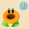 A sticker for the player card in Mario Tennis Fever
