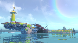 Fur Step Island in Super Mario 3D World + Bowser's Fury