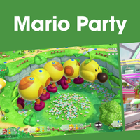 Cover image for the Mario Party playlist from Super Mario Party Jamboree on Nintendo Music