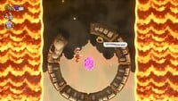 The second 10-flower coin in the level Dragon Boneyard in Super Mario Bros. Wonder