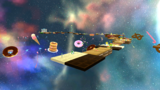 A screenshot of Sweet Mystery Galaxy during the "Bulb Berry's Mysterious Glow" mission from Super Mario Galaxy 2.