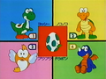 The first question asked in Yoshi's Island.