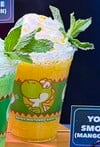 Yoshi's Mango Banana Smoothie from Super Nintendo World