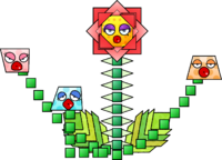 Sprite of King Croacus IV from Super Paper Mario.