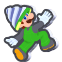 Drill Luigi Standee from Super Mario Bros. Wonder