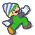 Drill Luigi Standee from Super Mario Bros. Wonder