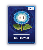 The Ice Flower card from The Super Mario Galaxy Movie Collectible Cards
