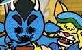 Spitz pranking Red