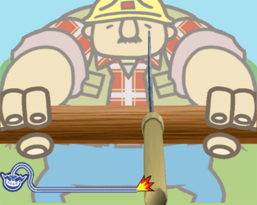 Logged In in WarioWare: Smooth Moves.