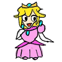 An amiibo drawing in WarioWare Gold