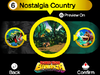 The selection screen for a scene from the Donkey Kong Bananza theme for Nintendo Sound Clock: Alarmo