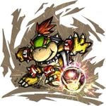Artwork of Bowser Jr. from Mario Strikers Charged