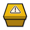 The icon for the Cluck-A-Pop prize "Box o' Danger".