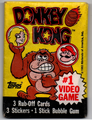 1982 Donkey Kong Topps trading cards