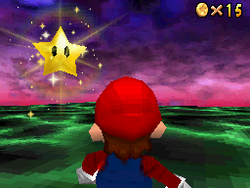 Mario and the Jumbo Star.