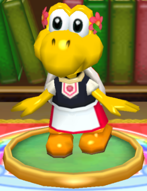 Screenshot of Koopa Shepherdess souvenir from Mario Party 7