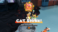 Collecting a Cat Shine in Bowser's Fury