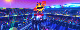 Course menu background in Mario Kart Arcade GP DX