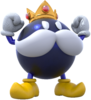Artwork of King Bob-omb in Mario Party: Star Rush