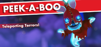 Peek-a-Boo splash screen from Mario + Rabbids Kingdom Battle