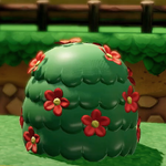 Mushroom Hill Goal-line decoration