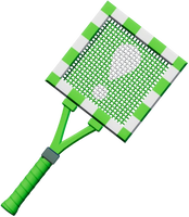 A Fever Racket from Mario Tennis Fever