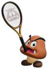 Artwork of Goomba from Mario Tennis Fever