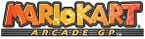 Mario Kart Arcade GP logo.
