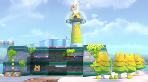 Fort Flaptrap in Super Mario 3D World + Bowser's Fury