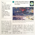 "Which famous volcano erupted on the island of Martinique?" (back)