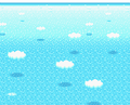 The surface of the planet as seen in Super Mario World 2: Yoshi's Island.
