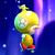 Squared screenshot of Propeller Yellow Toad from New Super Mario Bros. U Deluxe.