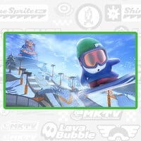 Third answer from the Personality quiz: Mario Kart World cups: first question.