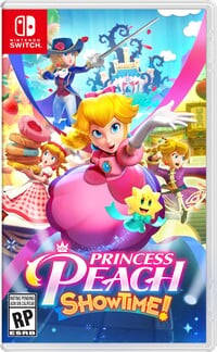 Prerelease box art for Princess Peach: Showtime!