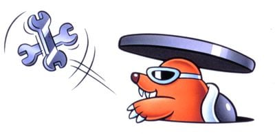 Rocky Wrench - Super Mario Wiki, the Mario encyclopedia
