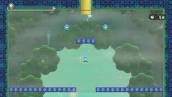 A section of the Dizzy Dash Down with Wow Buds from the attraction Mysterious! Maze Race from the game Super Mario Bros. Wonder – Nintendo Switch 2 Edition + Meetup in Bellabel Park