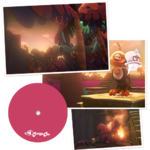 The Lost Kingdom Music record from the Music List in "Super Mario Odyssey."
